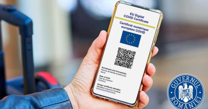 pasaport covid Certificatul digital
